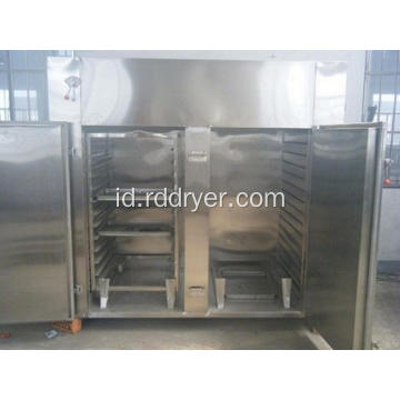 Hot Air Circulation Tunnel Dryer untuk Slice Sayur